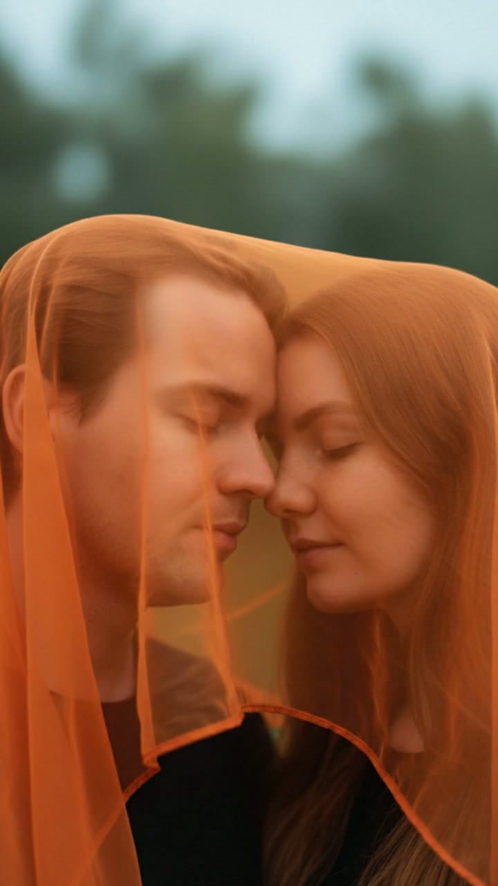 Example of an AI-generated photo — free online couple photoshoot